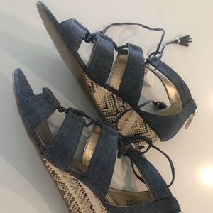 Brand new without tags- never worn wedge shoes